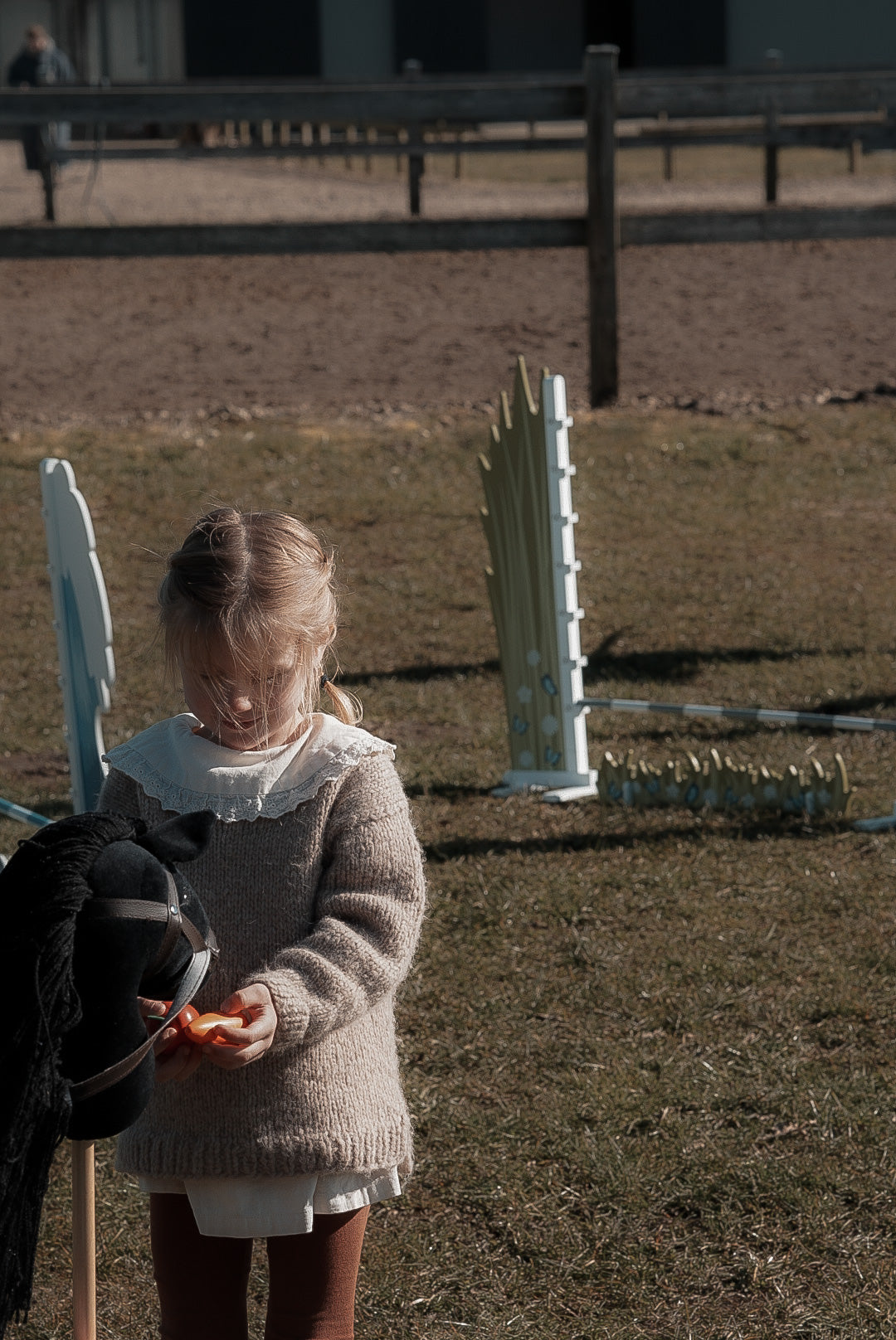 HOBBY HORSE, SCHWARZ