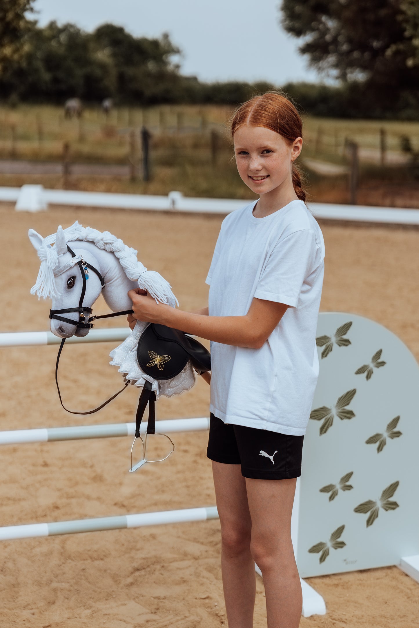 PFERDESATTEL SATTEL HOBBY HORSE