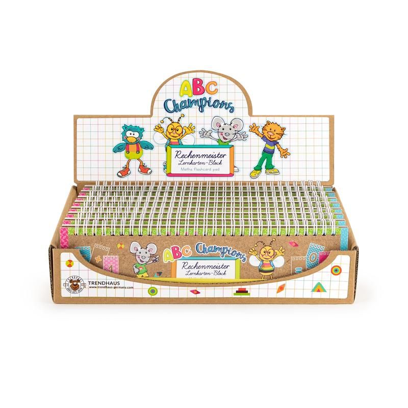 ABC CHAMPIONS RECHENMEISTER LERNKARTEN-BLOCK