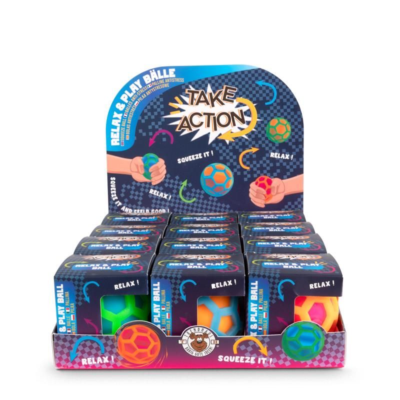 TAKE ACTION RELAX & PLAY BÄLLE, 3-FACH SORTIERT