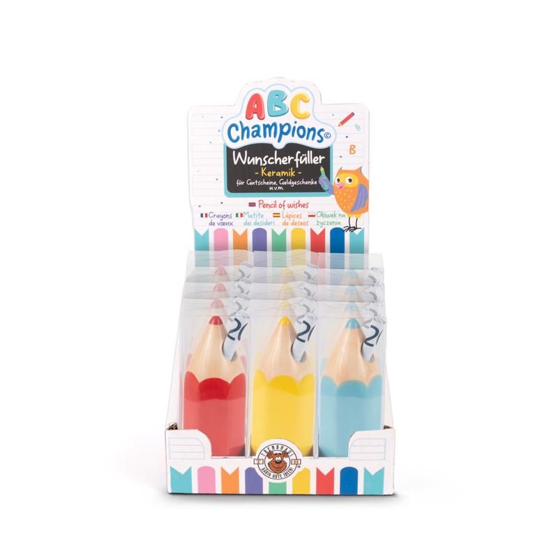 ABC CHAMPIONS WUNSCHERFÜLLER, 3-FACH SORTIERT