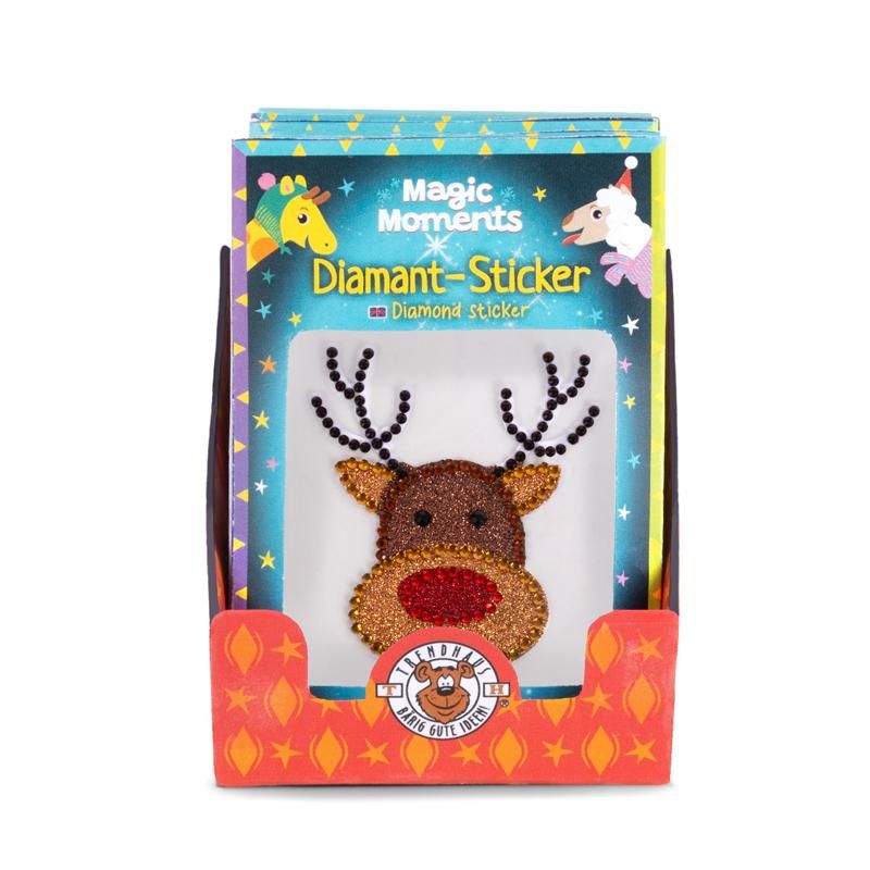 MAGIC MOMENTS DIAMANT-STICKER, 4-FACH SORTIERT