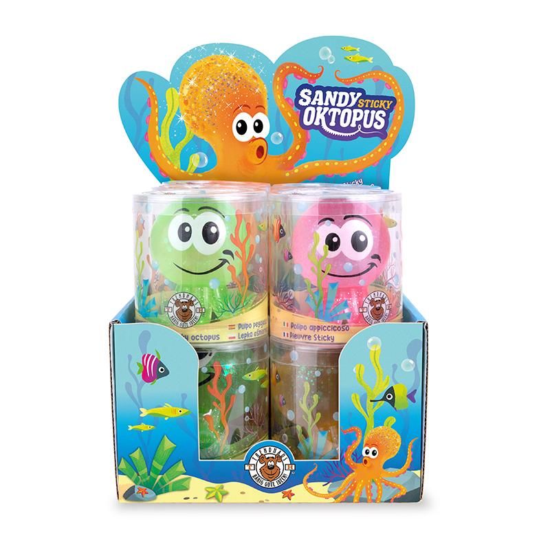 SANDY OKTOPUS SQUEEZY SAUGNAPF-OKTOPUS, 4-FACH SORTIERT