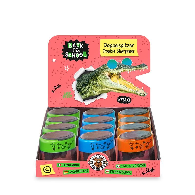 BACK TO SCHOOL DOPPELSPITZER, 3-FACH SORTIERT