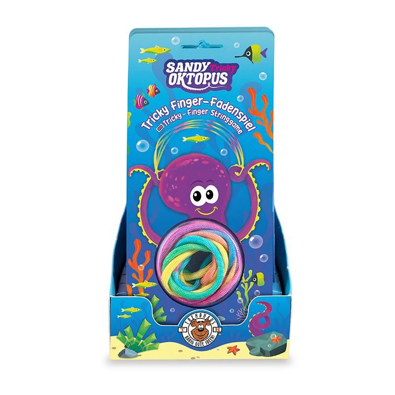SANDY OKTOPUS FINGER-FADENSPIEL 1,80M