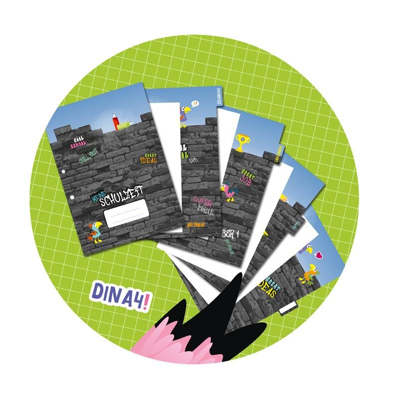 ABC ZEUGNISMAPPE A4 "MEINE SCHULZEIT"