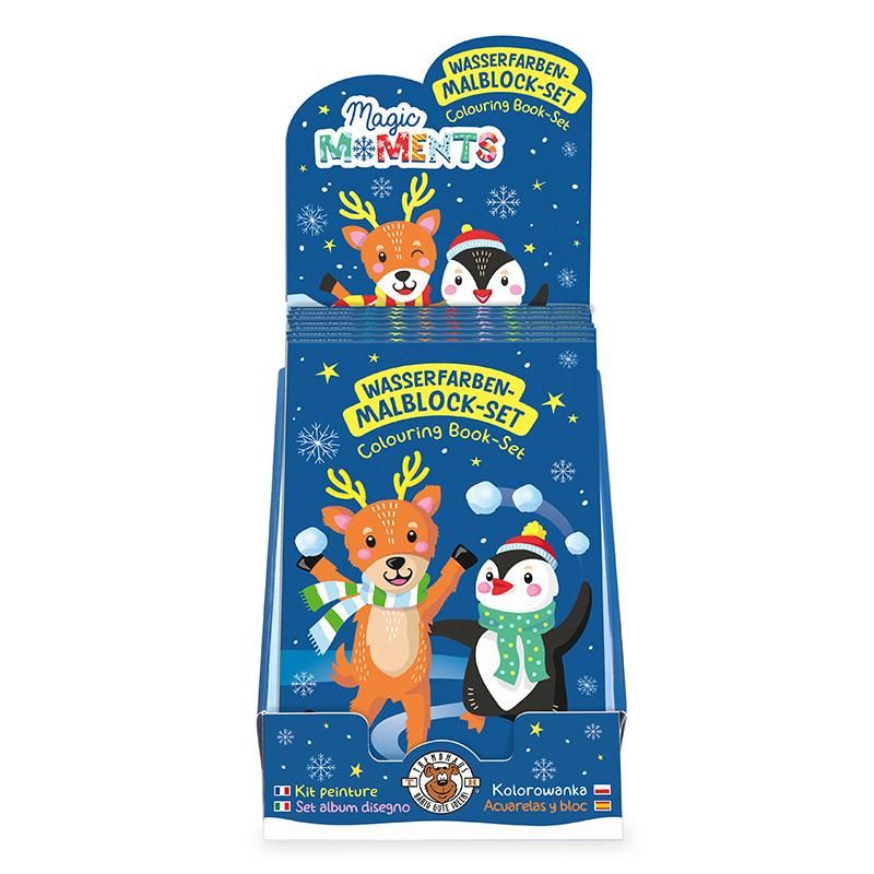 MAGIC MOMENTS WASSERFARBEN-MALBLOCK-SET