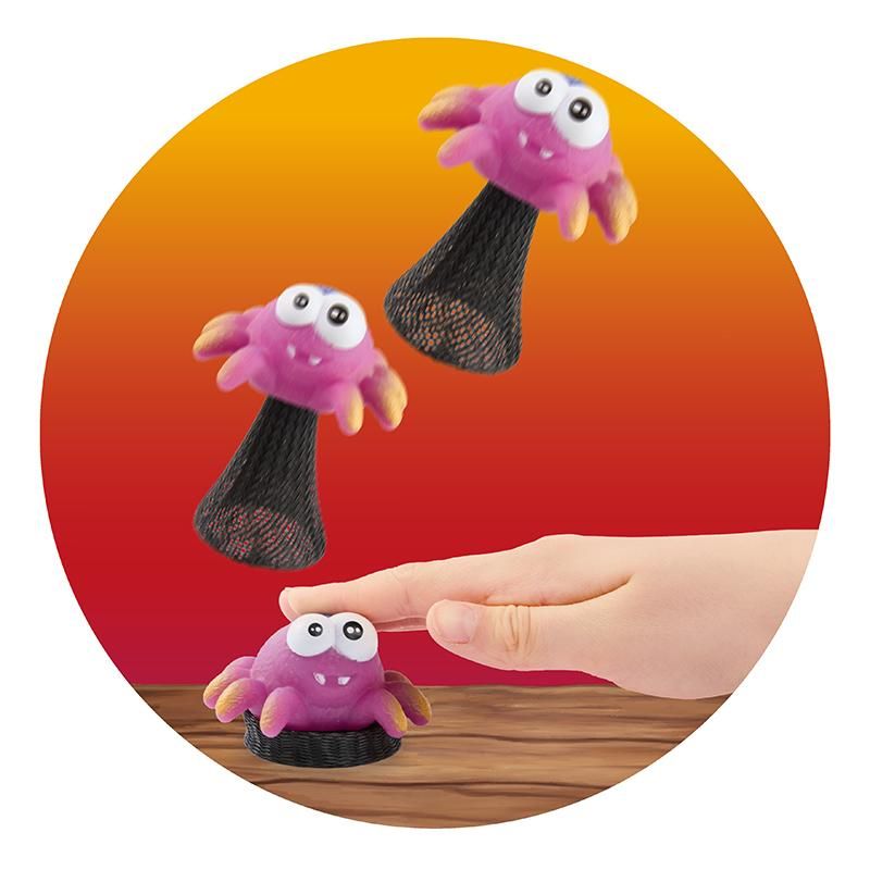 ZOO POP-UP SPINNE, 4-FACH SORTIERT