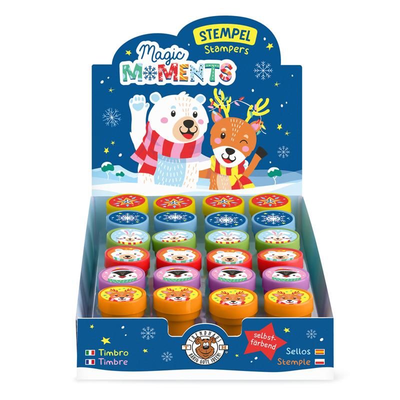 MAGIC MOMENTS STEMPEL SELBSTFÄRBEND, 6-FACH SORTIERT