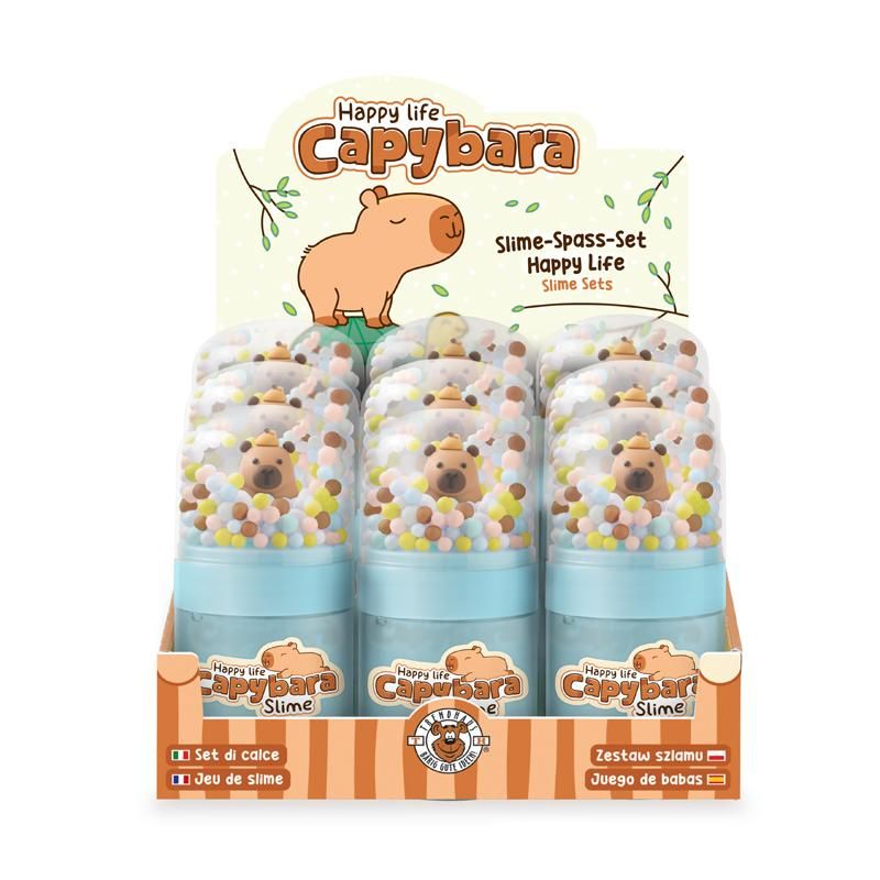 CAPYBARA HAPPY LIFE SLIME-SPASS-SET 130G