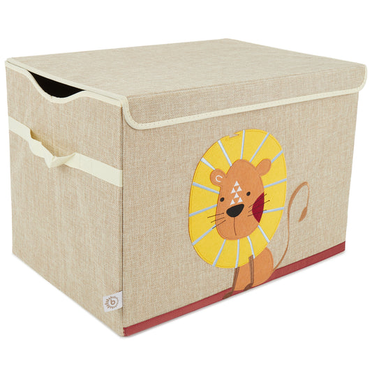 AUFBEWAHRUNGSBOX LÖWE MIT DECKEL