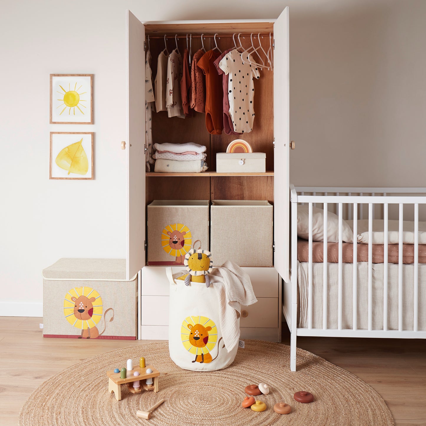 AUFBEWAHRUNGSKORB LÖWE