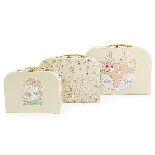 3ER KOFFERSET ELLA VINTAGE FLOWERS