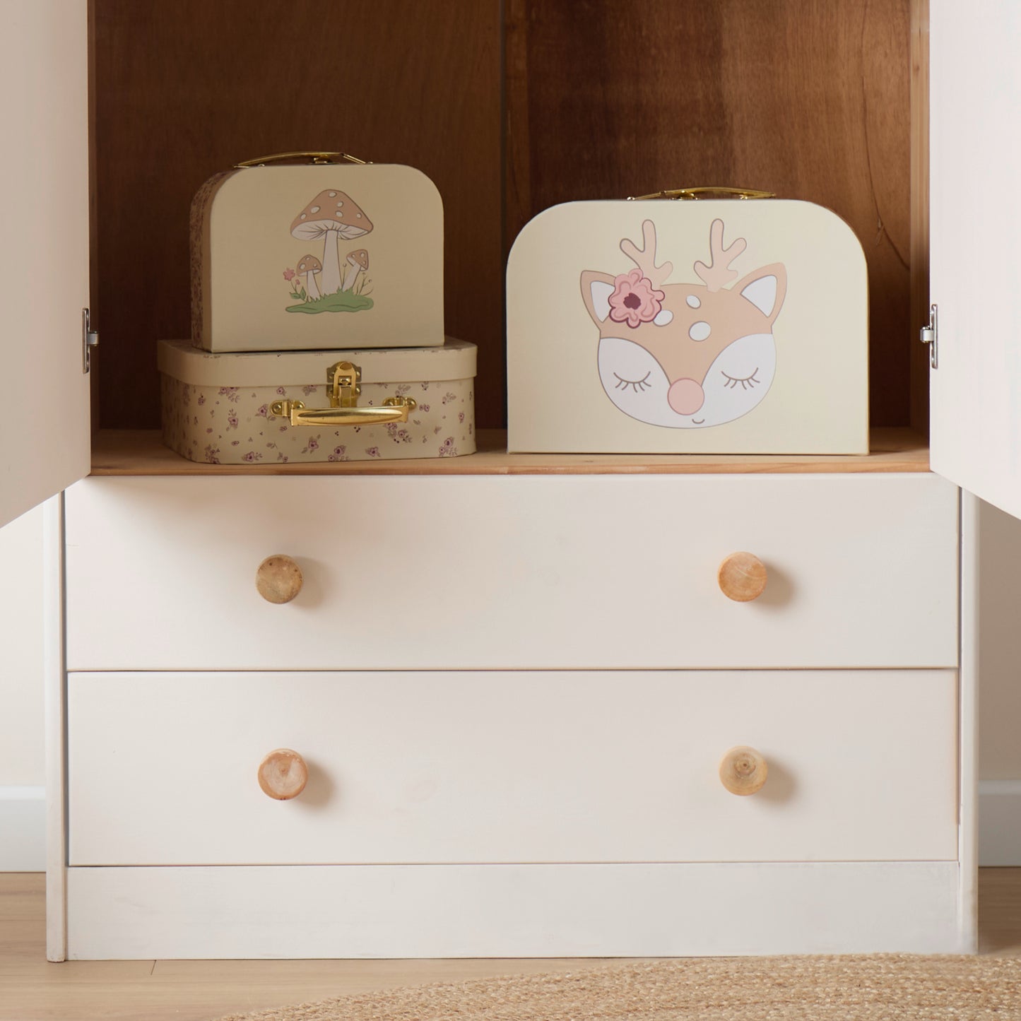 3ER KOFFERSET ELLA VINTAGE FLOWERS