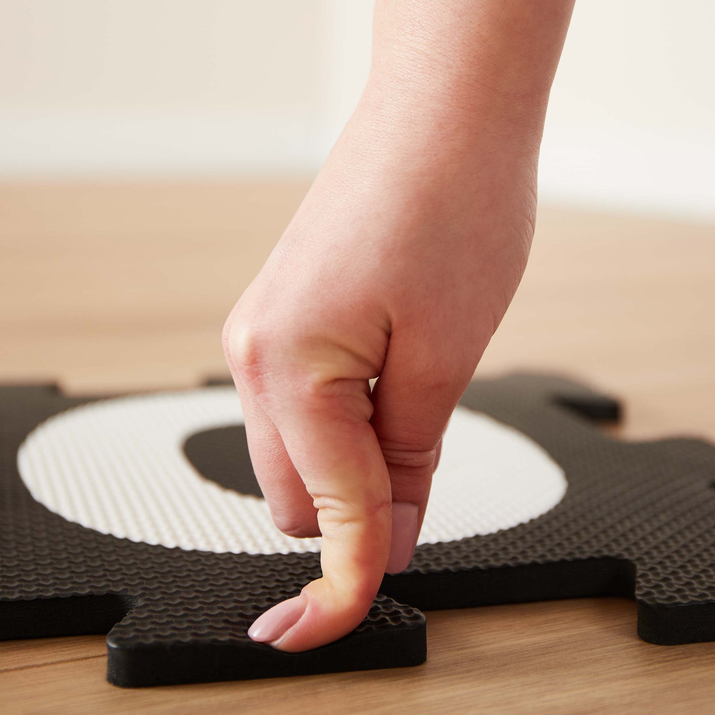 PUZZLEMATTE ZAHLEN BLACK & WHITE