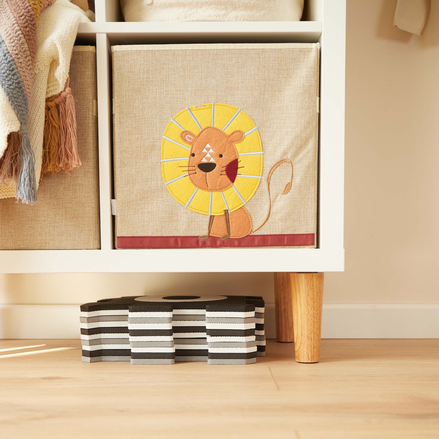 PUZZLEMATTE ZAHLEN BLACK & WHITE