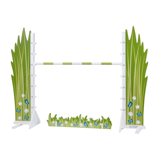 Springzaun Springparcours Springhindernis Show, Blume