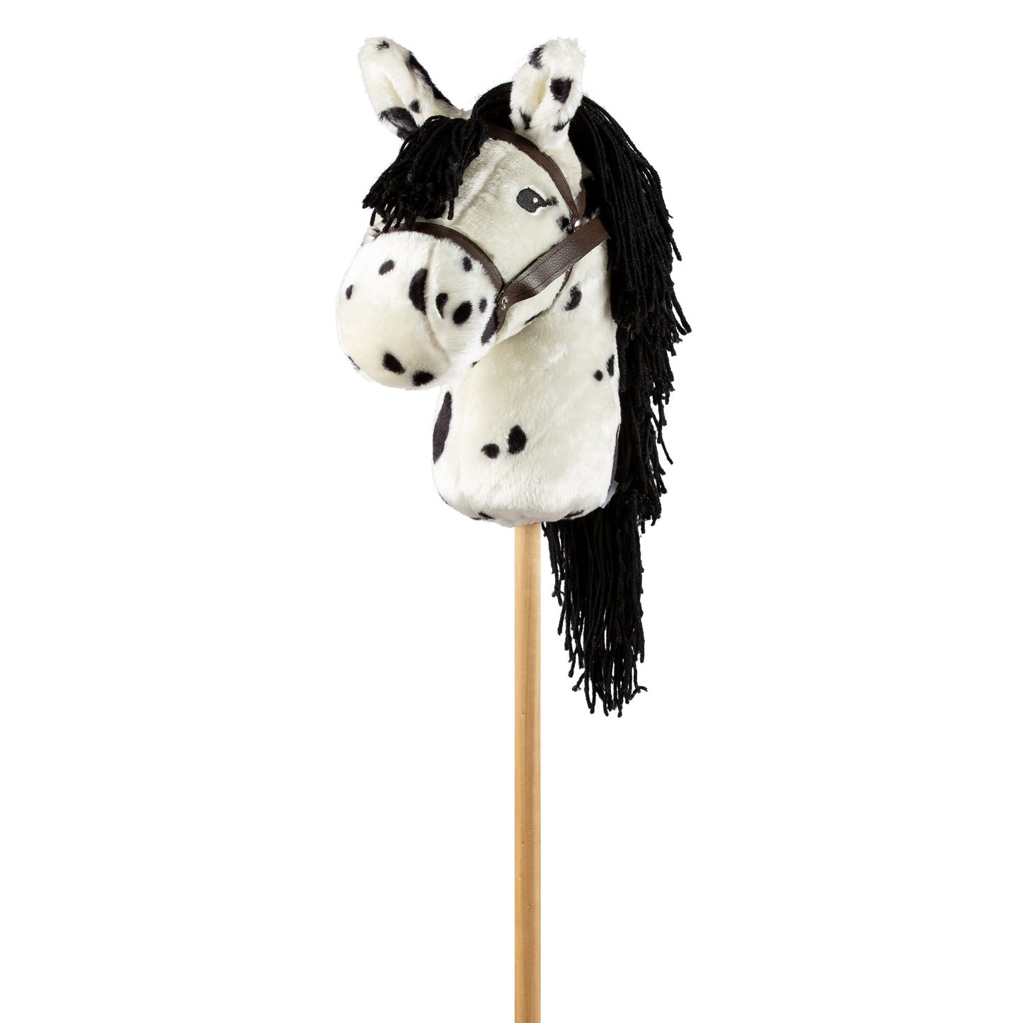 HOBBY HORSE, WEISS GEFLECKT
