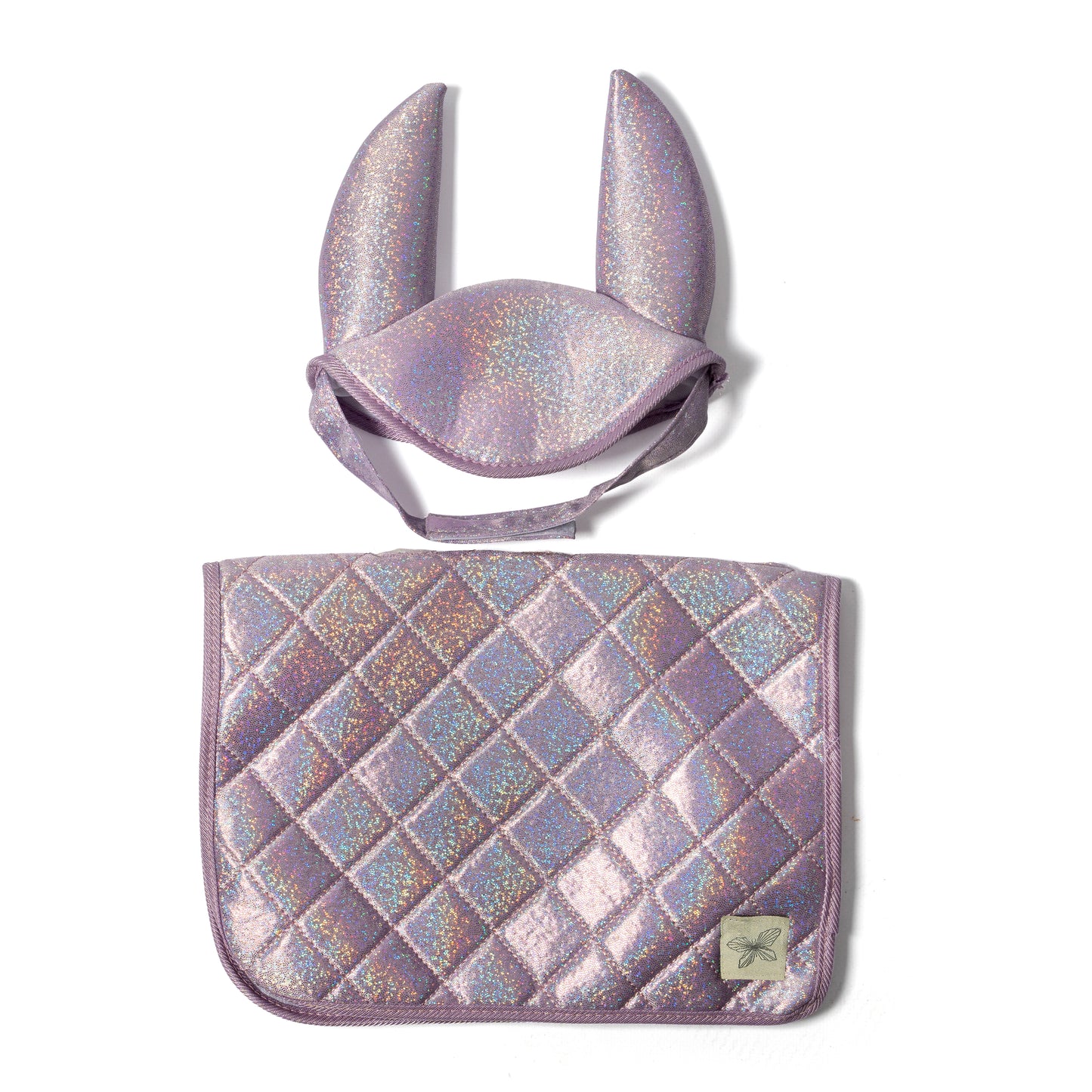 SATTELDECKE DECKE & FLIEGENHAUBE HAUBE, LILA