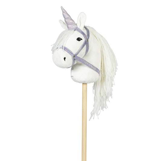 HALFTER MIT EINHORN HOBBY HORSE, LILA