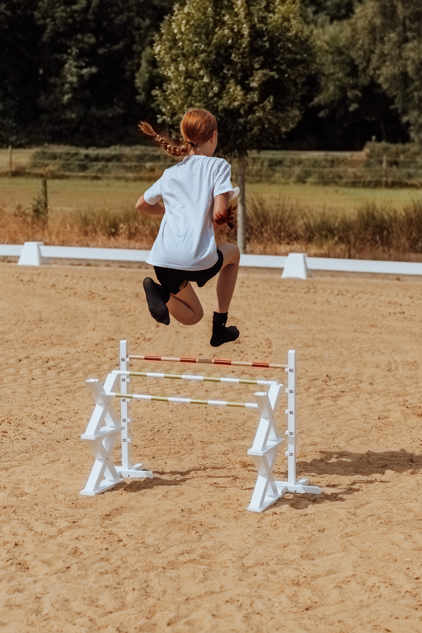 CAVALETTI HINDERNIS FÜR PFERDESPRÜNGE HOBBY HORSE
