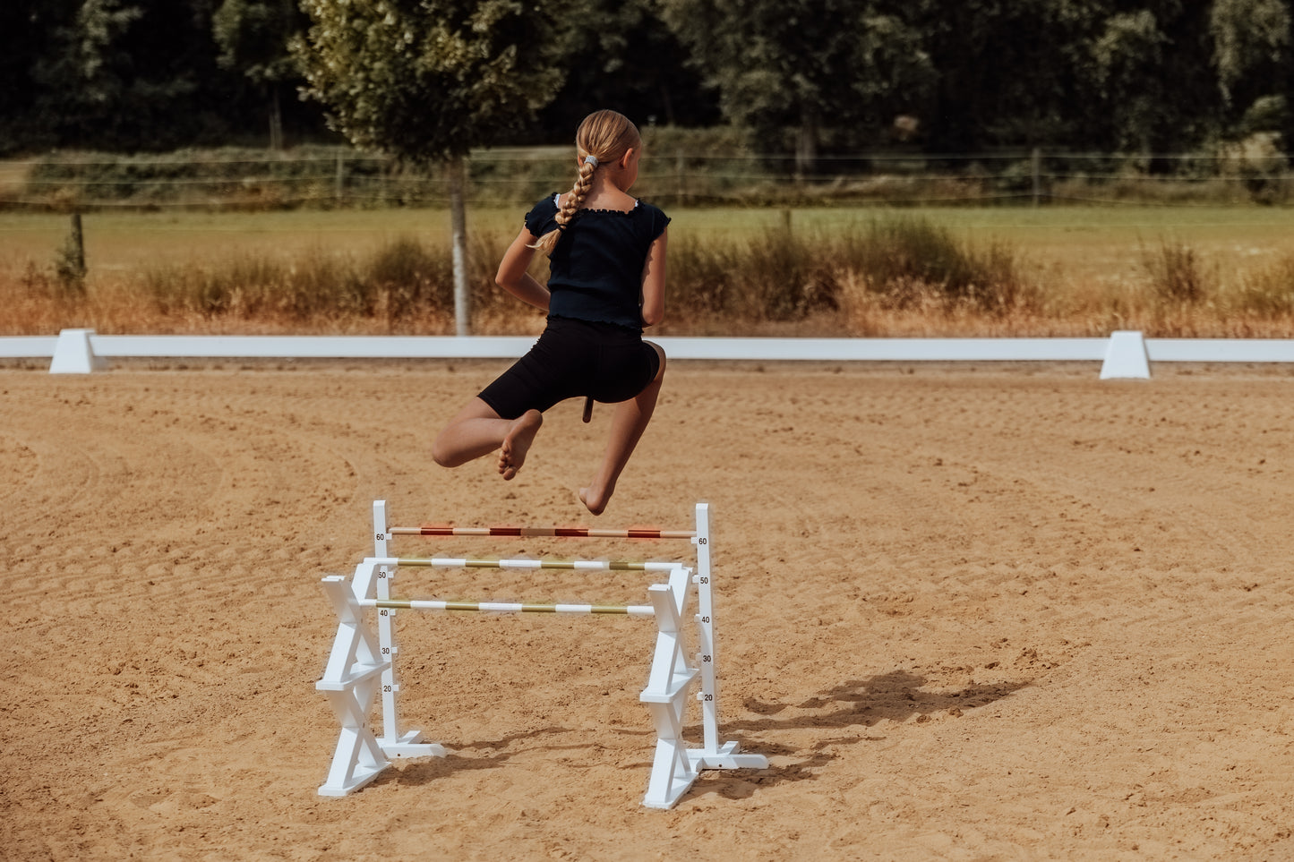 CAVALETTI HINDERNIS FÜR PFERDESPRÜNGE HOBBY HORSE