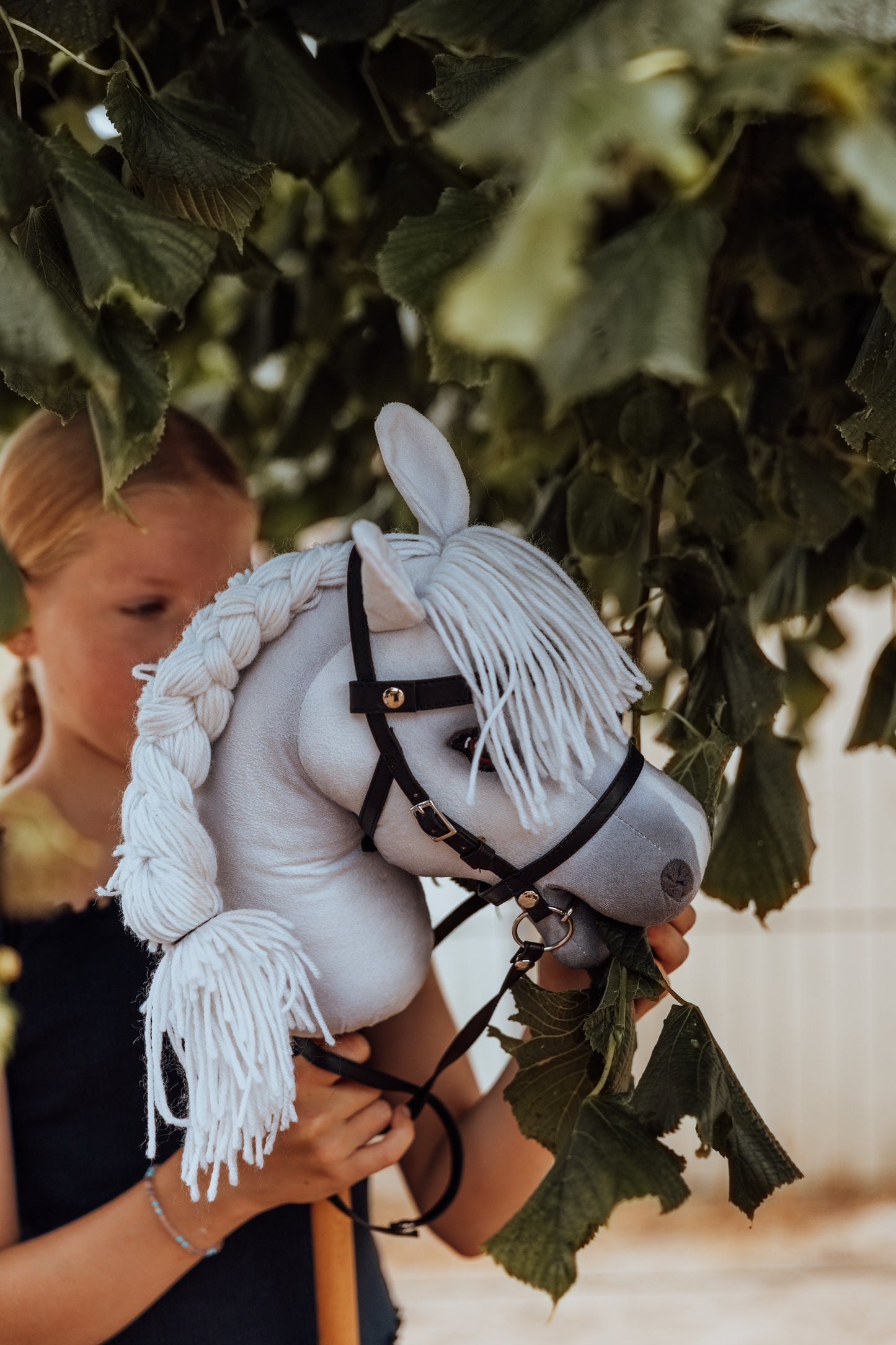 HOBBY HORSE SIGRID, WEISS