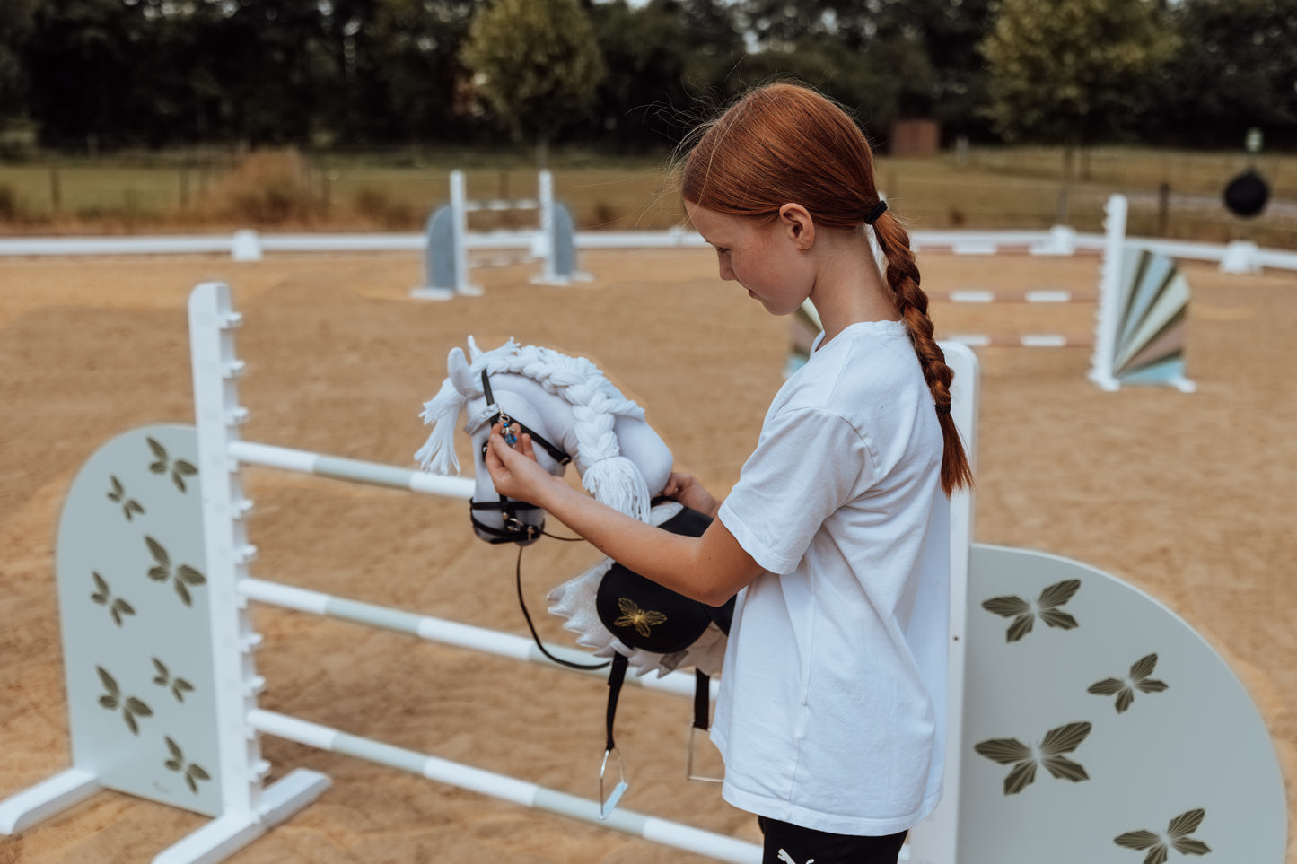 SPRUNGSTANGE IN MINTGRÜN, ROSA ODER BLAU