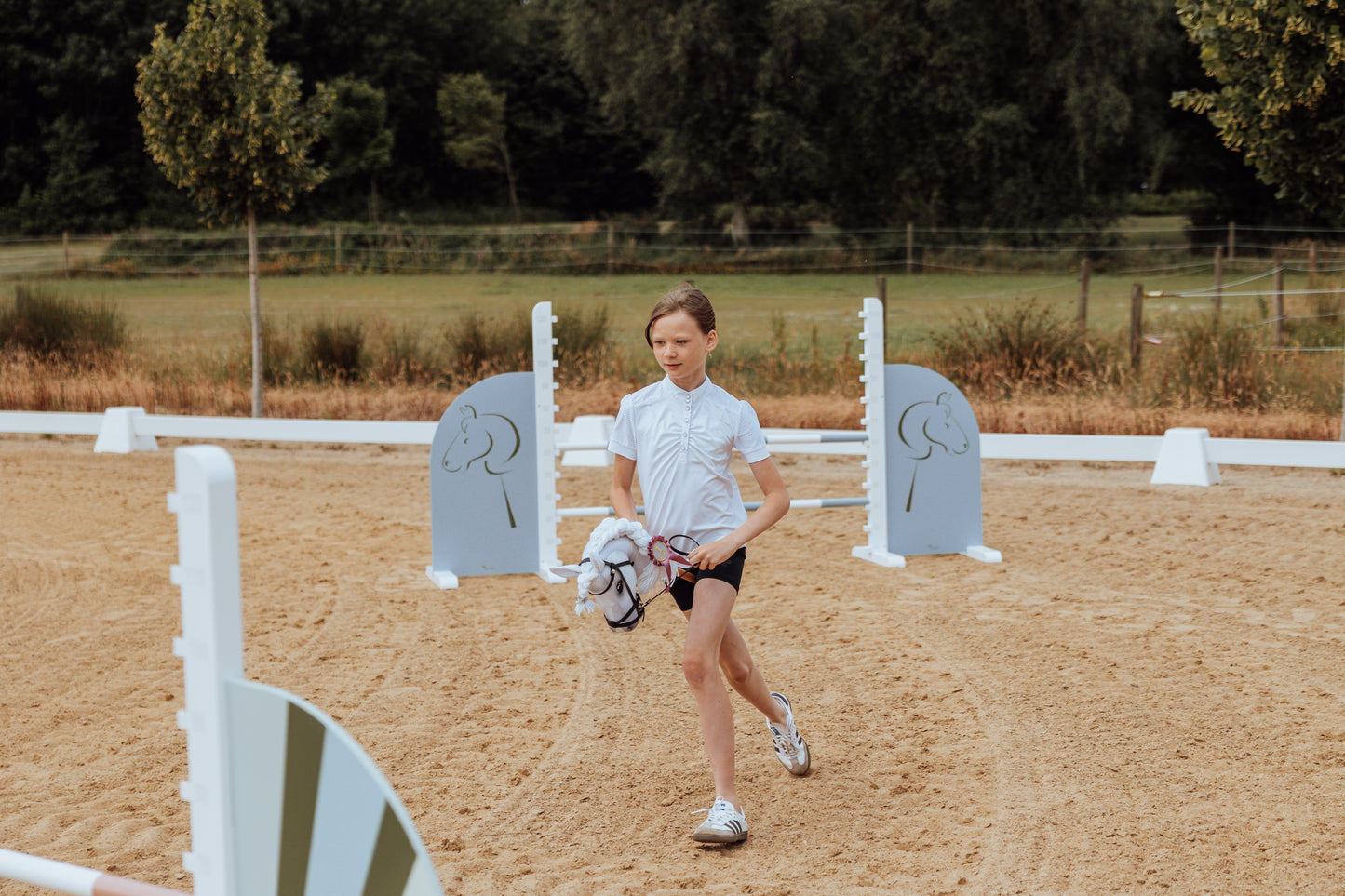 HOBBY HORSE SIGRID, WEISS