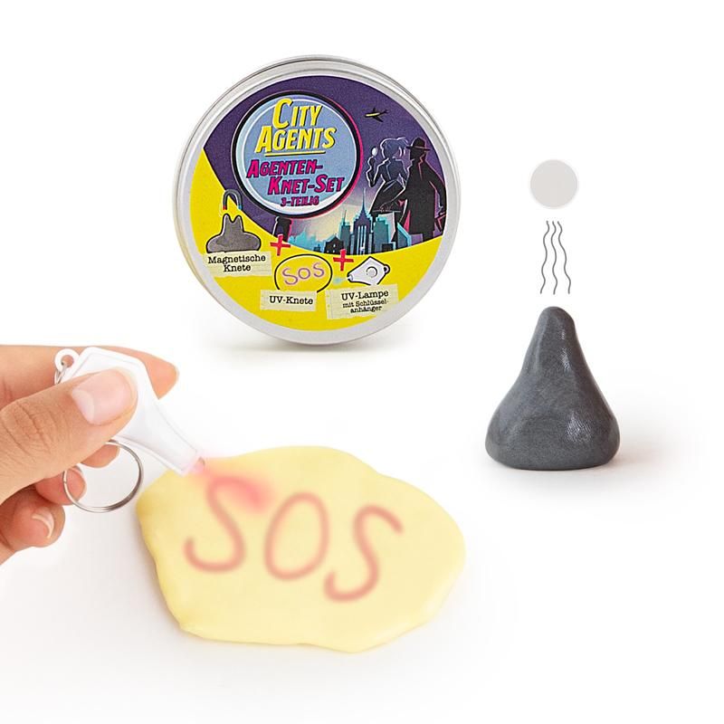 CITY AGENTS AGENTEN KNET-SET 3-TEILIG 2 X 20G