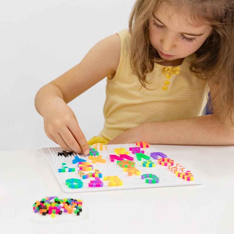 ABC CHAMPIONS BÜGELPERLEN LERNSPASS-SET BUCHSTABEN & ZAHLEN