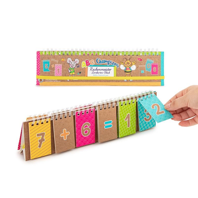 ABC CHAMPIONS RECHENMEISTER LERNKARTEN-BLOCK