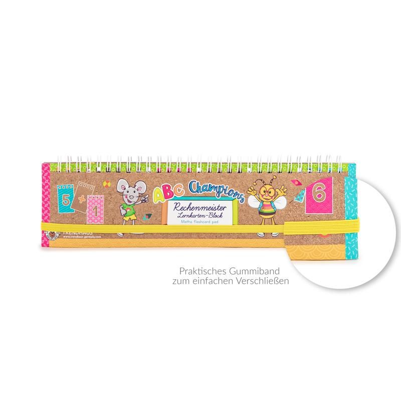ABC CHAMPIONS RECHENMEISTER LERNKARTEN-BLOCK