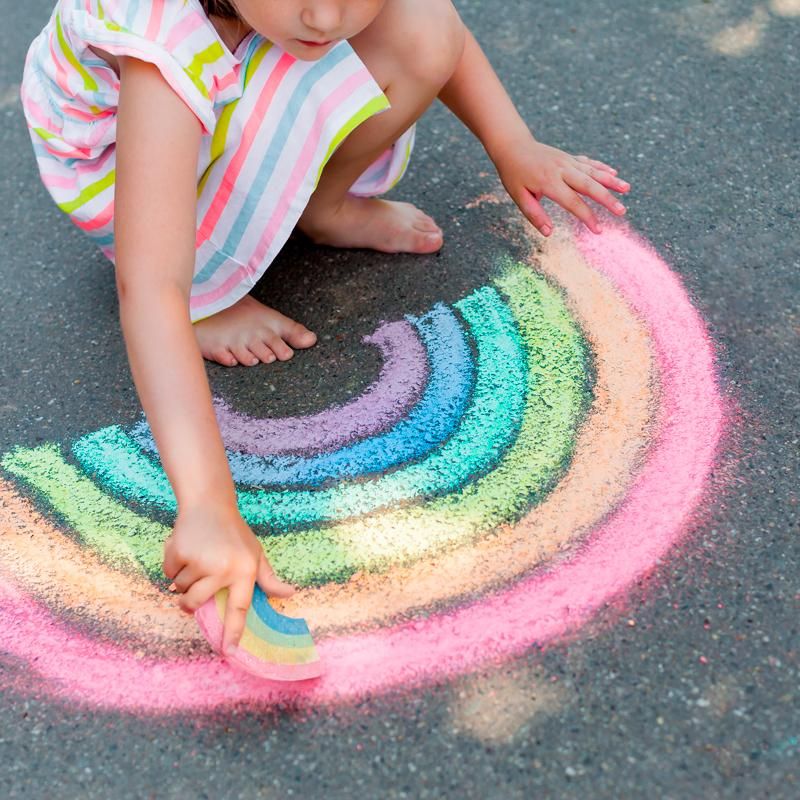 GOOD FEELINGS STRASSENMALKREIDE REGENBOGEN