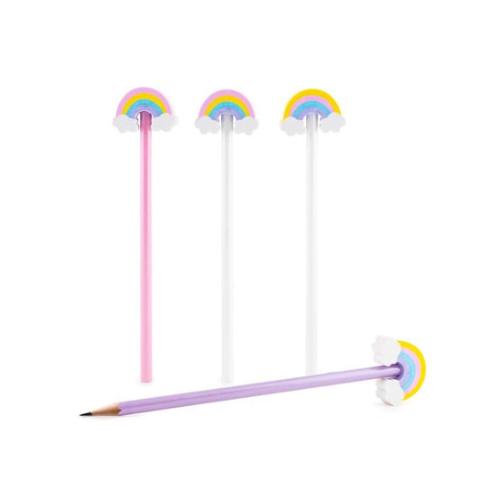 GOOD FEELINGS BLEISTIFT & RADIERER REGENBOGEN, 4-FACH SORTIERT
