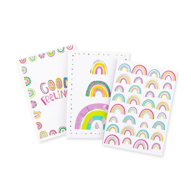 GOOD FEELINGS MINI-BLÖCKCHEN 40 BLATT, 3-FACH SORTIERT