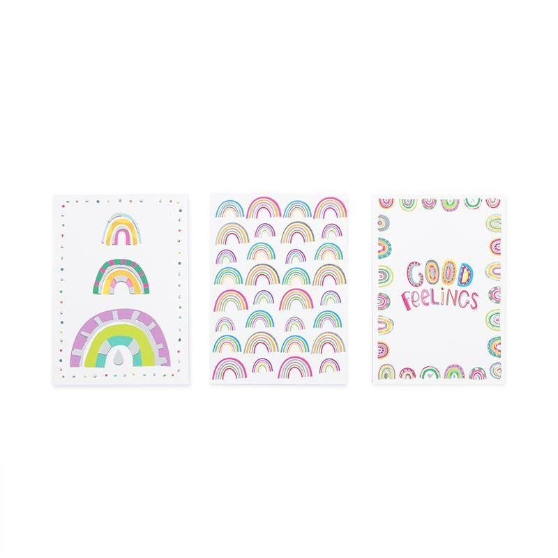 GOOD FEELINGS MINI-BLÖCKCHEN 40 BLATT, 3-FACH SORTIERT