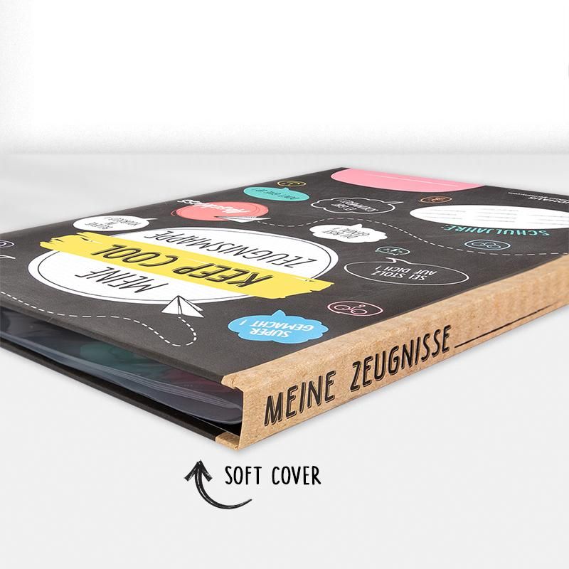 ALLES FÜR DIE SCHULE ZEUGNISMAPPE „KEEP COOL“