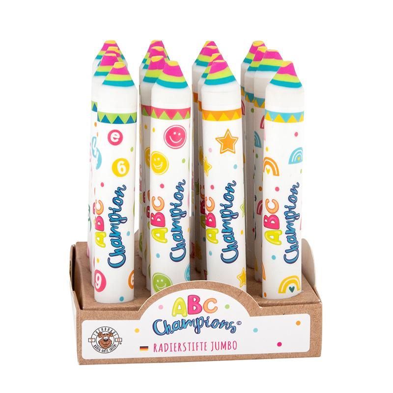 ABC CHAMPIONS RADIERSTIFT JUMBO, 4-FACH SORTIERT