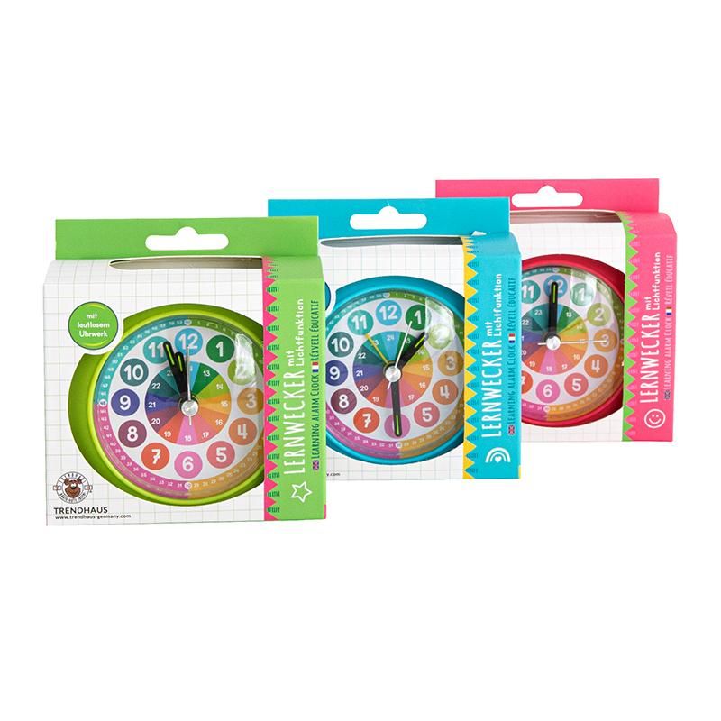 ABC CHAMPIONS LERNWECKER MIT LICHTFUNKTION LEISE, 3-FACH SORTIERT