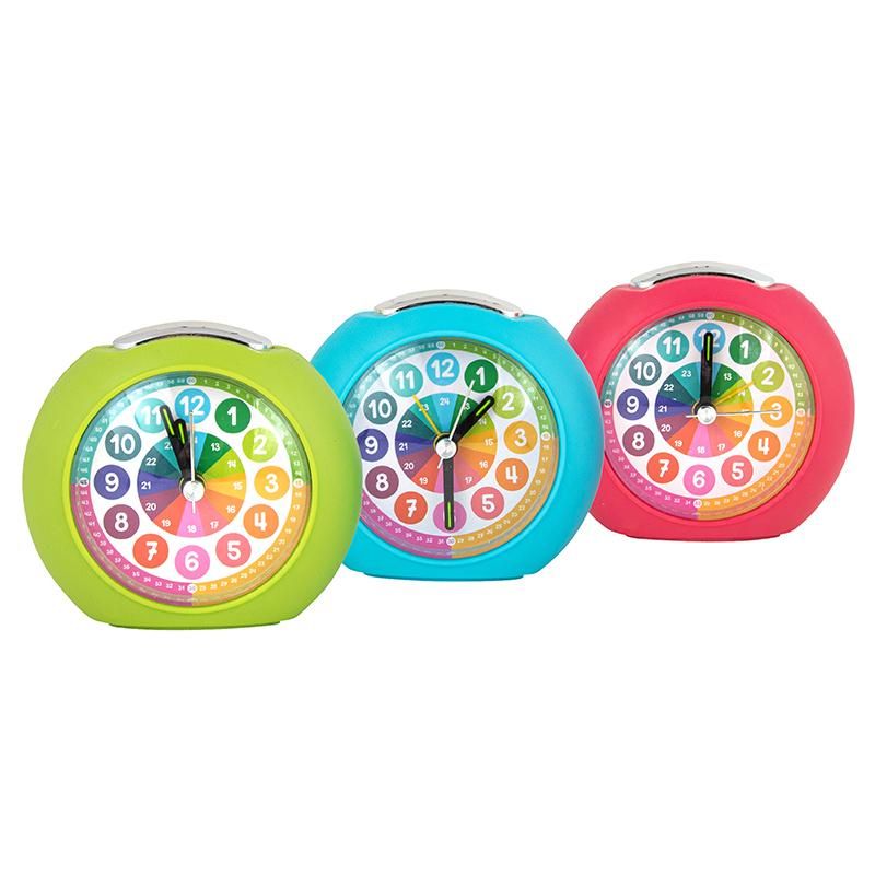 ABC CHAMPIONS LERNWECKER MIT LICHTFUNKTION LEISE, 3-FACH SORTIERT