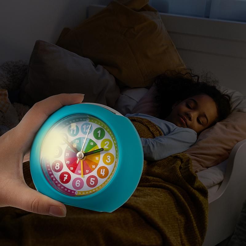 ABC CHAMPIONS LERNWECKER MIT LICHTFUNKTION LEISE, 3-FACH SORTIERT