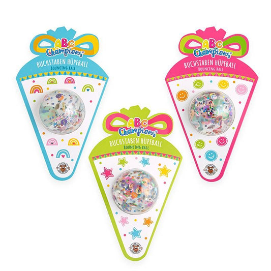 ABC CHAMPIONS BUCHSTABEN HÜPFBALL, 3-FACH SORTIERT