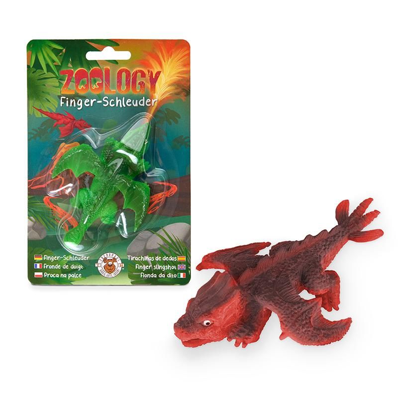 ZOO FINGERSCHLEUDER DRACHE, 2-FACH SORTIERT