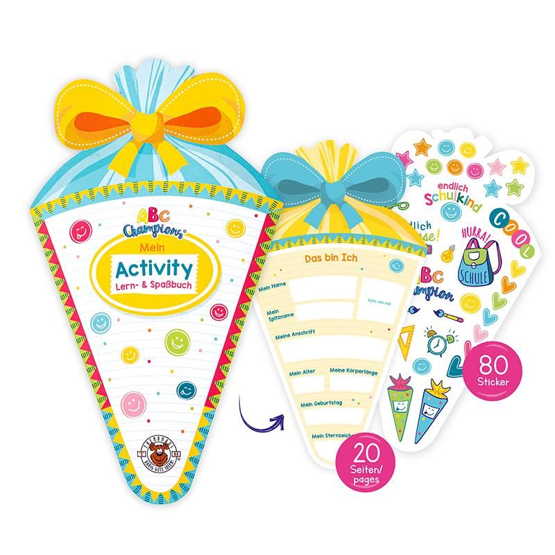 ABC CHAMPIONS ACTIVITY LERN- & SPASSBUCH