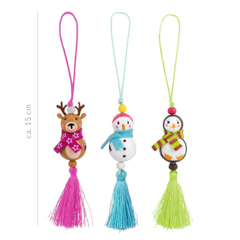 MAGIC MOMENTS MINI HOLZ-GLÜCKSBRINGER, 3-FACH SORTIERT