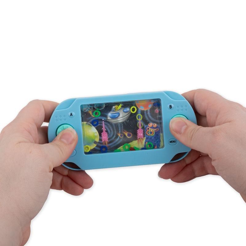 SPACE ADVENTURE WASSER-FLIPPER-SPIEL GITD, 3-FACH SORTIERT