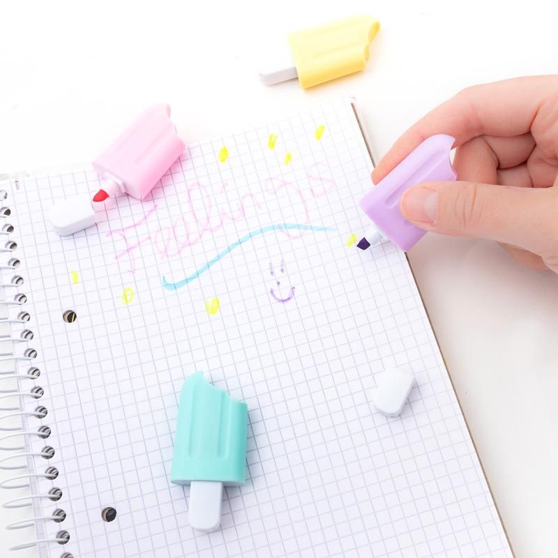 GOOD FEELINGS EIS-HIGHLIGHTER PASTELL 4ER-SET, 2-FACH SORT.