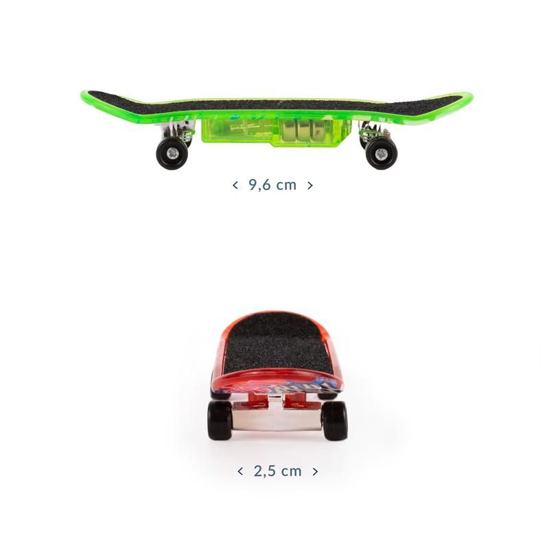 SPEED LED FINGER-SKATEBOARD, 4-FACH SORTIERT
