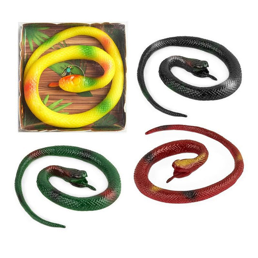 ZOO STRETCHY-SCHLANGE 30 CM, 4-FACH SORTIERT